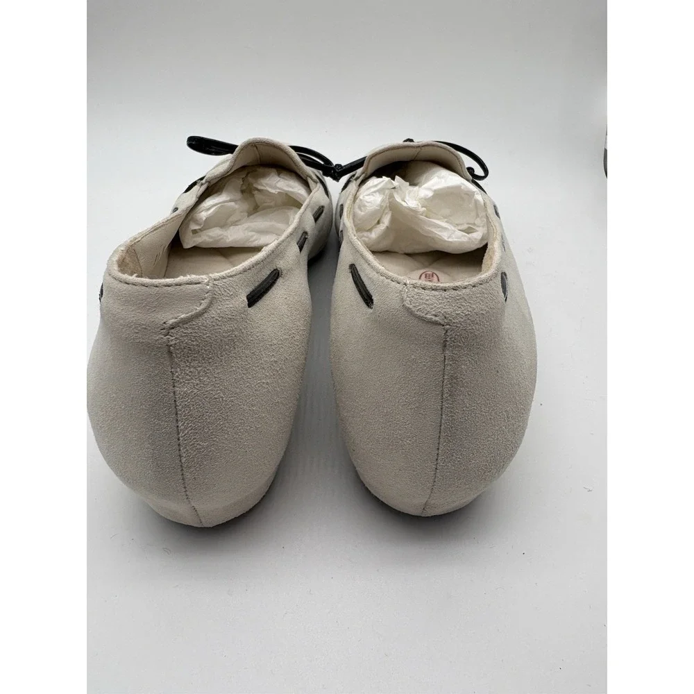 Amalfi‎ By Rangoni  Beige Suede Loafers, 8.5